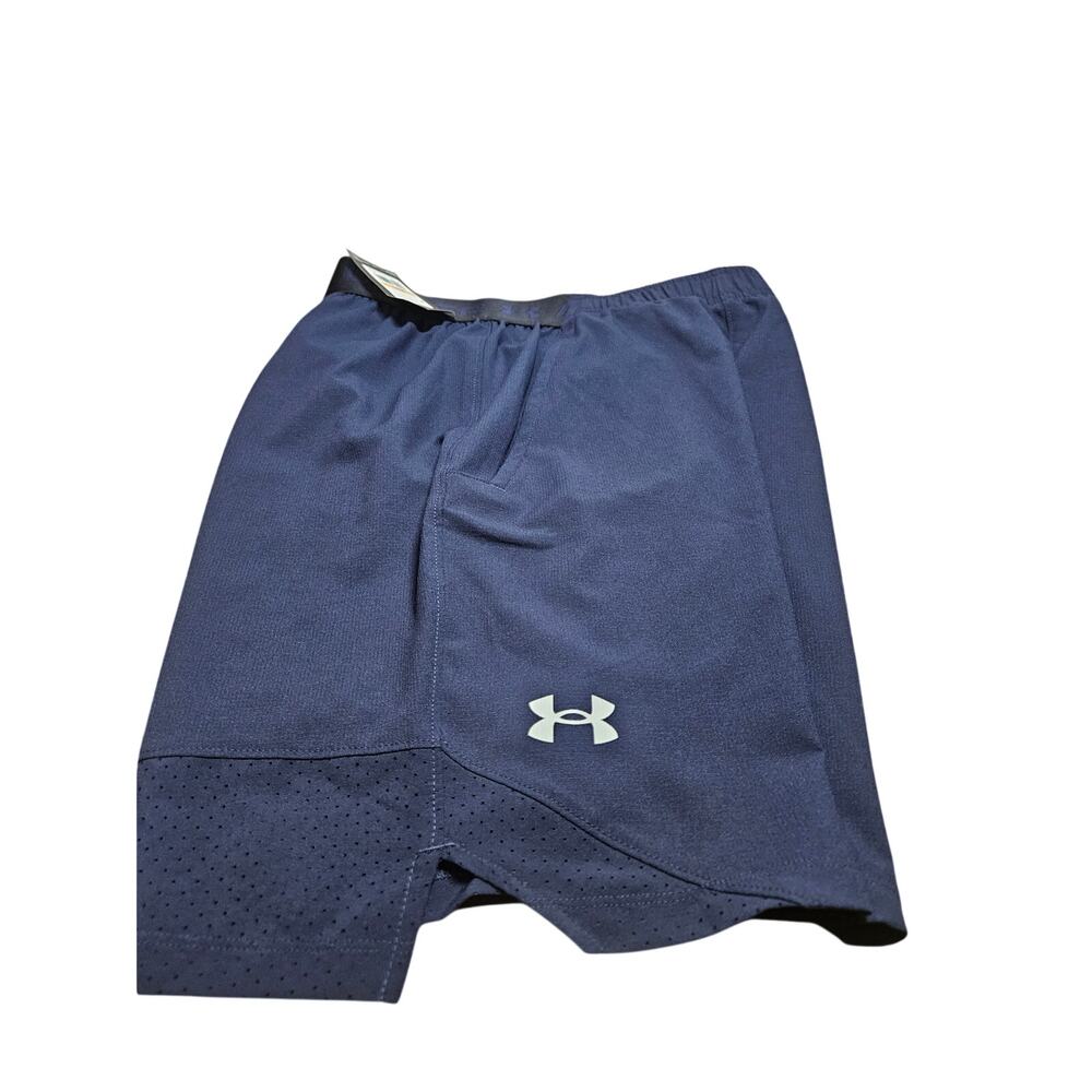 Under Armour Vanish Shorts 8" inseam Navy Size Small